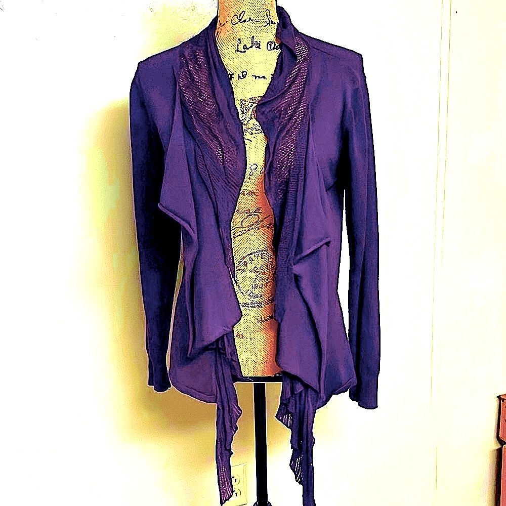 Purple Women's Cardigan